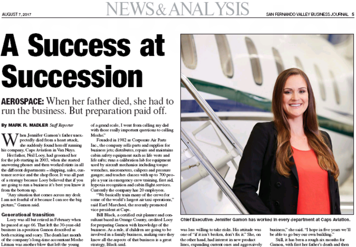 Featured image for “A Success at Succession”